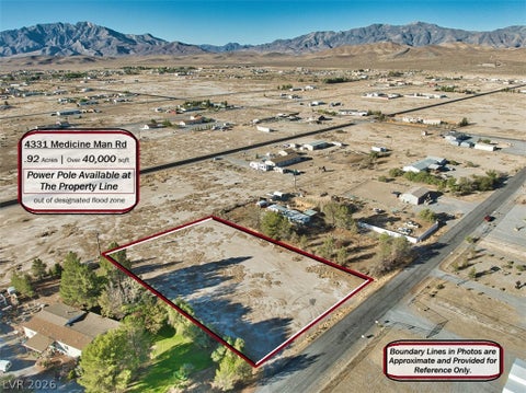Vacant Land For Sale - 4331 W Medicine Man Road<br/> Pahrump, NV 89048