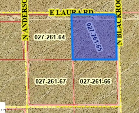 Vacant Land For Sale - 6680 N Blackrock Avenue<br/> Nye County, Pahrump, NV 89060