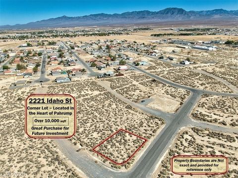 Vacant Land For Sale - 2221 S Idaho Street<br/> Pahrump, NV 89048