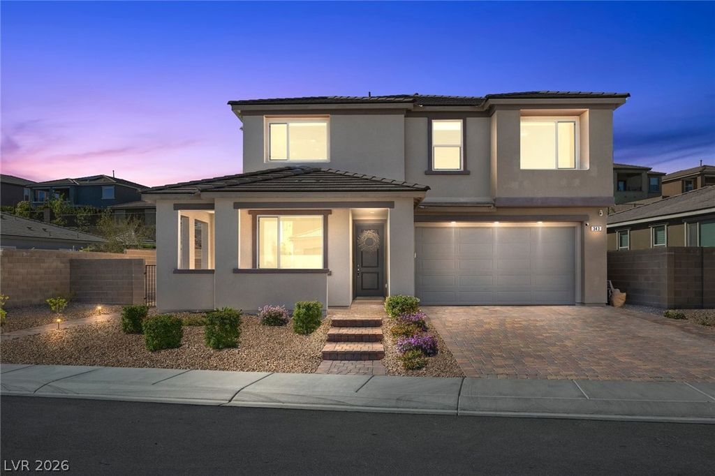 Photo of 343 Cooper Hawk Court, Las Vegas, NV 89138 (MLS # 2761945)