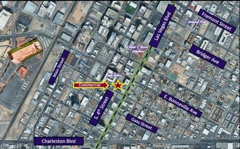Vacant Land For Sale - 621 S 4th Street<br/> Clark County, Las Vegas, NV 89101