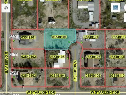 Vacant Land For Sale - 3390 Adobe Court #2<br/> Pahrump, NV 89048