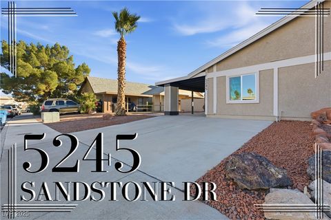 5245 Sandstone Drive Las Vegas NV 89142