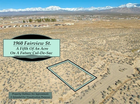 Vacant Land For Sale - 1960 E Fairview Street<br/> Pahrump, NV 89048