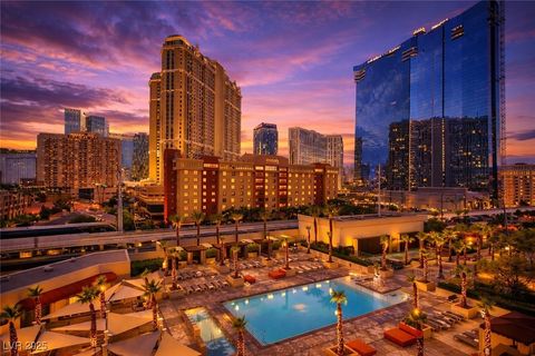 Photo of 135 E HARMON Avenue #703, Las Vegas, NV 89109 (MLS # 2743052)