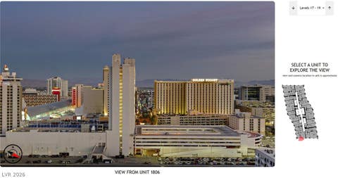 Tiny photo for 700 W Carson Avenue #1806, Las Vegas, NV 89106 (MLS # 2761761)