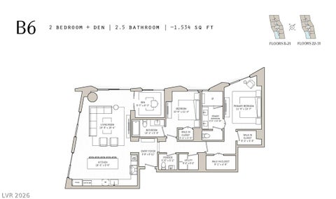 Tiny photo for 700 W Carson Avenue #1806, Las Vegas, NV 89106 (MLS # 2761761)