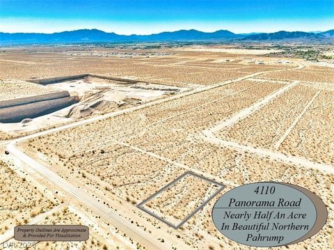 Vacant Land For Sale - 4110 Panorama Road<br/> Pahrump, NV 89060