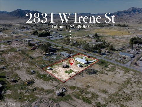 Homes For Sale - 2831 W Irene Street<br/> Pahrump, NV 89060