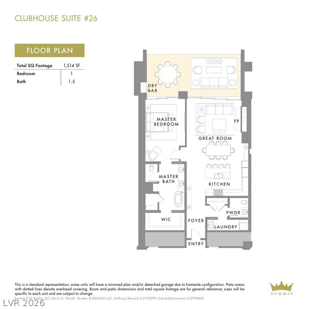 Photo of 11660 Summit Club Drive #205, Las Vegas, NV 89135 (MLS # 2774764)