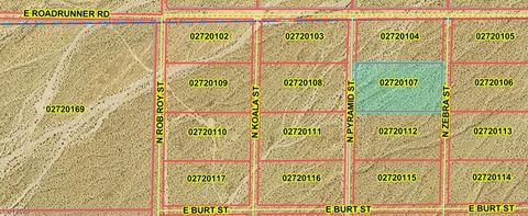 Vacant Land For Sale - 7900 North Zebra Street<br/> Nye County, Pahrump, NV 89060