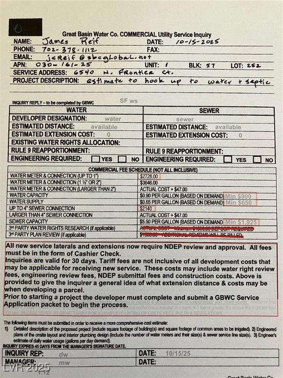 6540 N Frontier Court