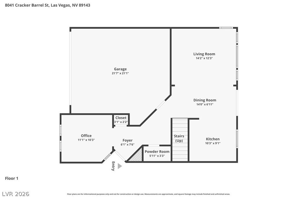 Photo of 8041 Cracker Barrel Street, Las Vegas, NV 89143 (MLS # 2775113)