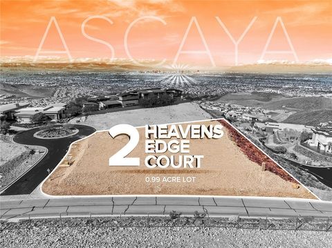 2 Heavens Edge Court Henderson NV 89012