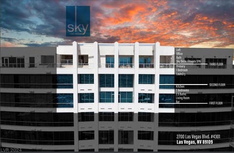 Photo of 2700 Las Vegas Boulevard #4301, Las Vegas, NV 89109 (MLS # 2570423)