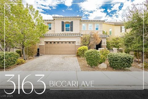 3163 Biccari Avenue Henderson NV 89044