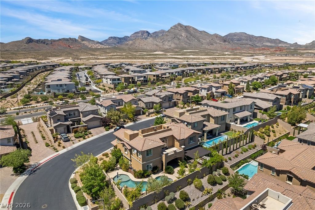 Photo of 398 Pollino Peaks Street, Las Vegas, NV 89138 (MLS # 2773092)