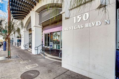 Tiny photo for 150 N LAS VEGAS Boulevard #804, Las Vegas, NV 89101 (MLS # 2791633)