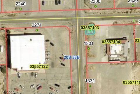 Vacant Land For Sale - 2301 Commercial Drive<br/> Nye County, Pahrump, NV 89048