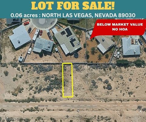 Vacant Land For Sale - 000 Windsor<br/> Clark County, North Las Vegas, NV 89030