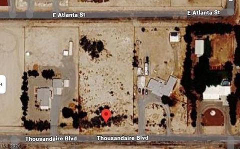 Vacant Land For Sale - 860 Thousandaire Boulevard<br/> Nye County, Pahrump, NV 89048
