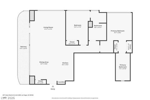 Tiny photo for 4471 Dean Martin Drive #2309, Las Vegas, NV 89103 (MLS # 2752373)