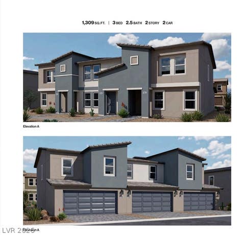Townhouse For Rent - 7352 Joanna Brook Street<br/> North Las Vegas, NV 89084