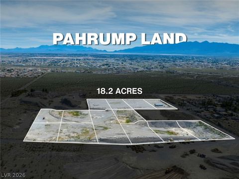 Vacant Land For Sale - 3331 E Commerce Street<br/> Nye County, Pahrump, NV 89048