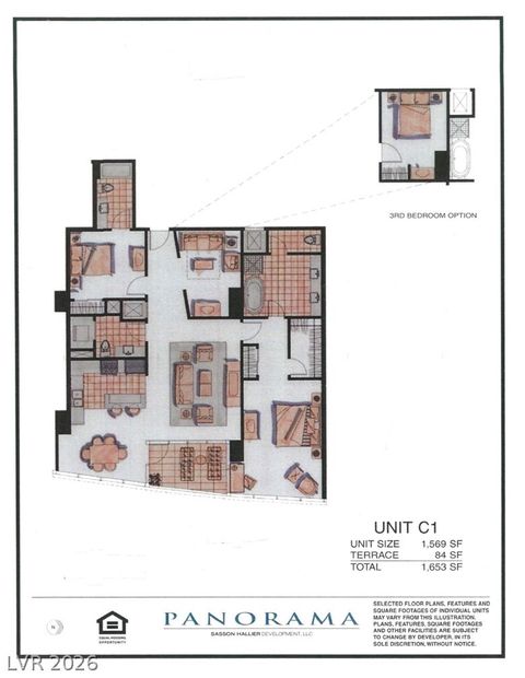 Tiny photo for 4575 Dean Martin Drive #2907, Las Vegas, NV 89103 (MLS # 2776659)
