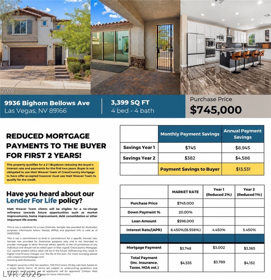 9936 Bighorn Bellows Avenue