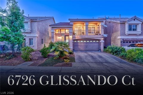 Homes For Sale - 6726 Glissando Court<br/> Las Vegas, NV 89139