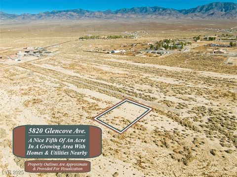 5820 N Glencove Avenue Pahrump NV 89060