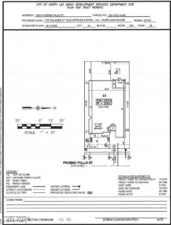 7623 Phoenix Falls Street #LOT 44, North Las Vegas, Nevada image 3