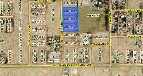 Vacant Land For Sale - 861 S Ford Loop<br/> Nye County, Pahrump, NV 89048