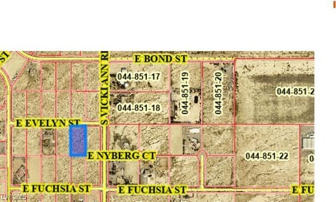 Vacant Land For Sale - 1951 E Evelyn Street<br/> Nye County, Pahrump, NV 89048