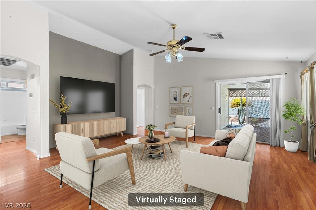 Photo of 593 Fox Chase Street, Henderson, NV 89015 (MLS # 2810511)