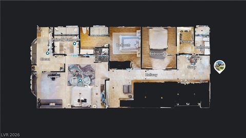Tiny photo for 2845 QUEENS COURTYARD Drive, Las Vegas, NV 89109 (MLS # 2799391)