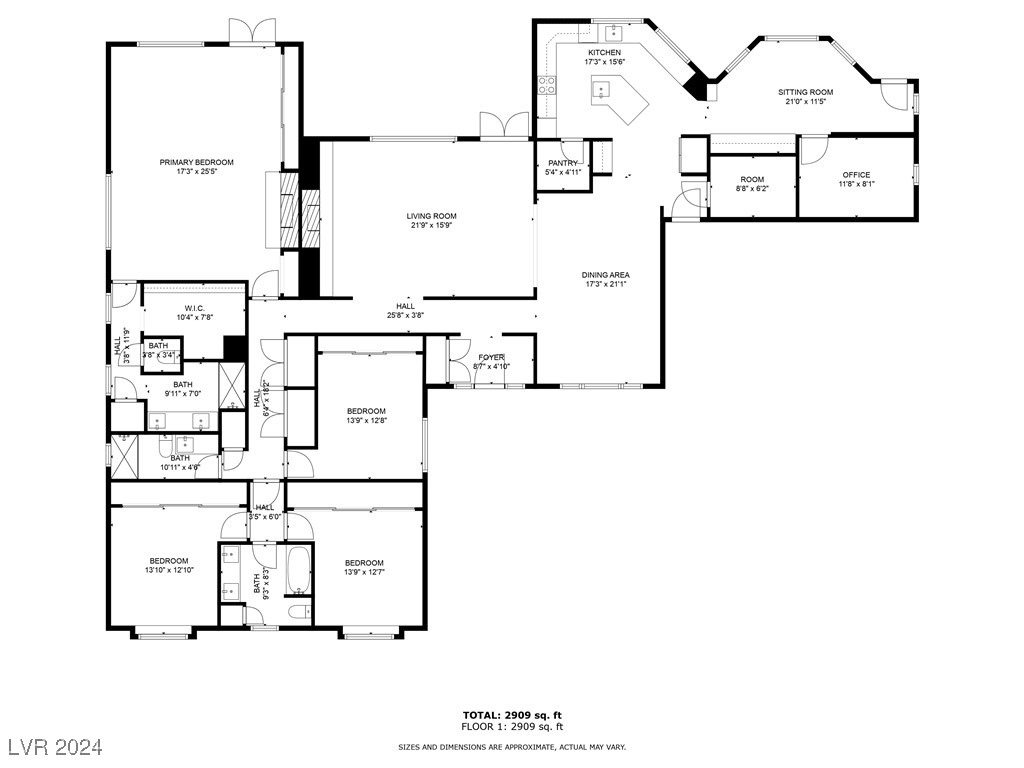 Las Vegas, Nevada 89129, United States, 5 Bedrooms Bedrooms, ,3 BathroomsBathrooms,Residential,Active,34023
