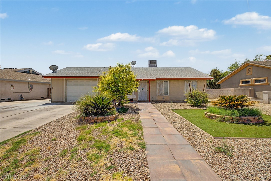 This residence features a well-maintained exterior