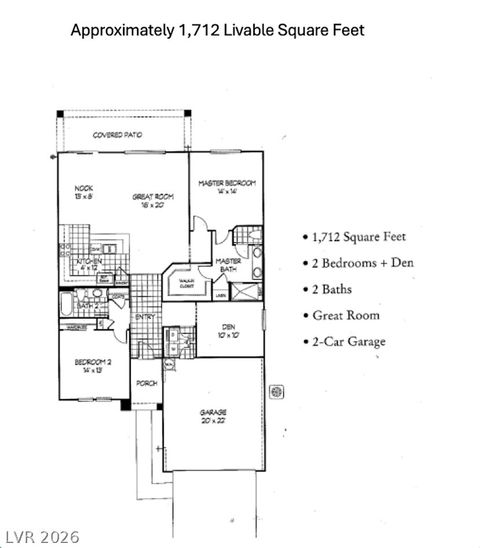 Tiny photo for 2157 Sawtooth Mountain Drive, Henderson, NV 89044 (MLS # 2795130)