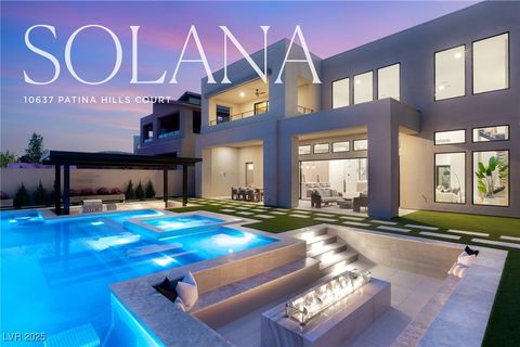 10637 Patina Hills Court Las Vegas NV 89135