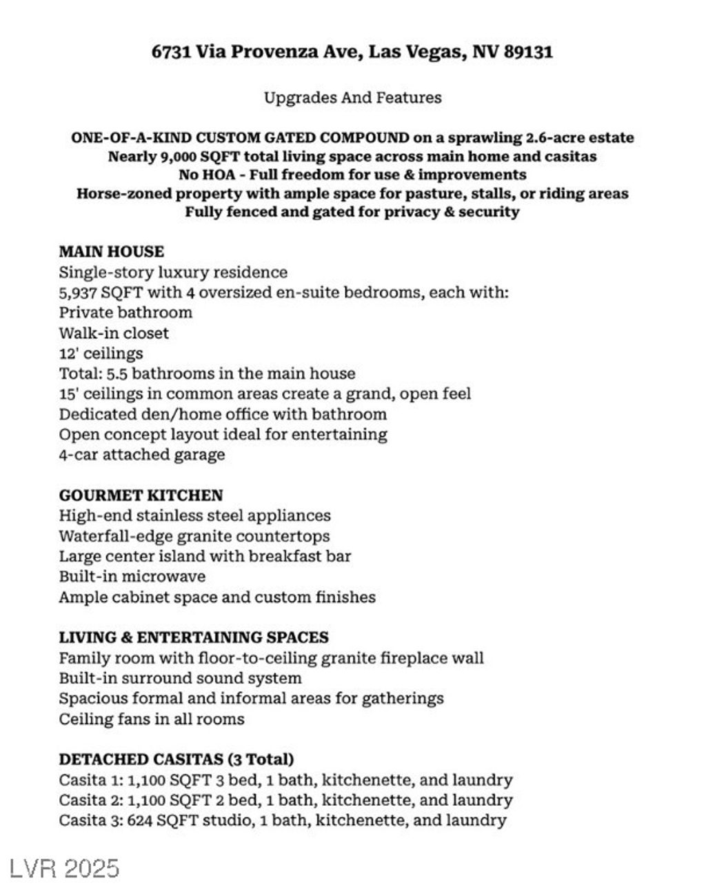 Photo of 6731 Via Provenza Avenue, Las Vegas, NV 89131 (MLS # 2702365)