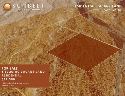 Vacant Land For Sale - 8630 N Sharpe Avenue<br/> Pahrump, NV 89060