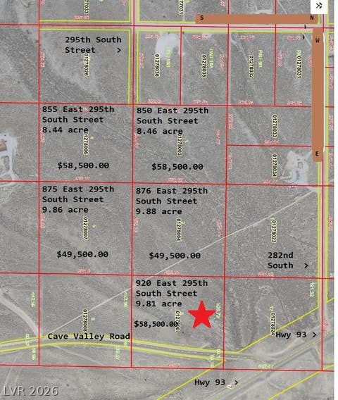 Vacant Land For Sale - 920 E 295th South Street<br/> Ely, NV 89301
