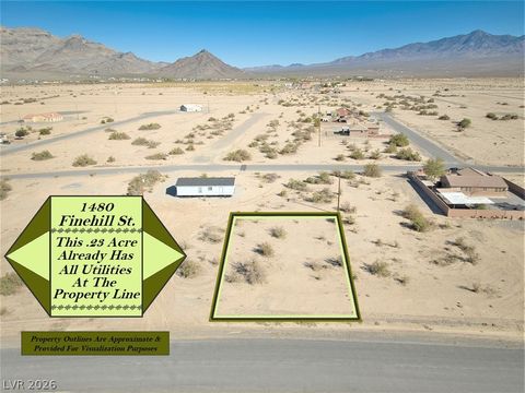 Vacant Land For Sale - 1480 W Finehill Street<br/> Pahrump, NV 89060