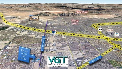 Vacant Land For Sale - W Cheyenne Avenue<br/> Clark County, Las Vegas, NV 89032