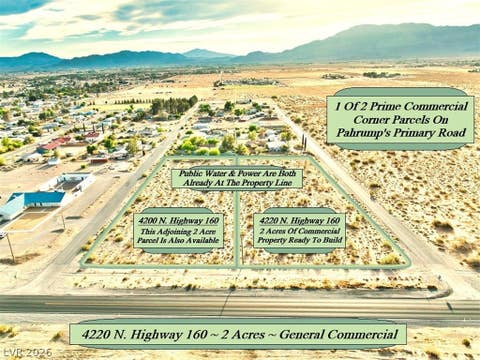 Vacant Land For Sale - 4220 N Nevada Highway 160<br/> Nye County, Pahrump, NV 89060