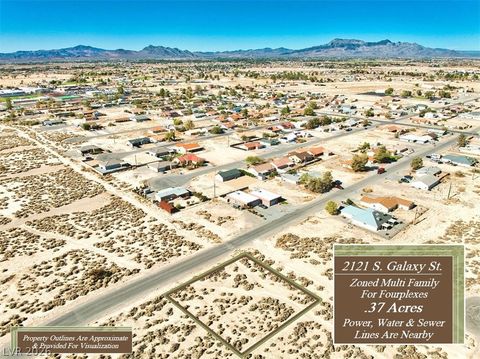 Vacant Land For Sale - 2121 S Galaxy Street<br/> Pahrump, NV 89048