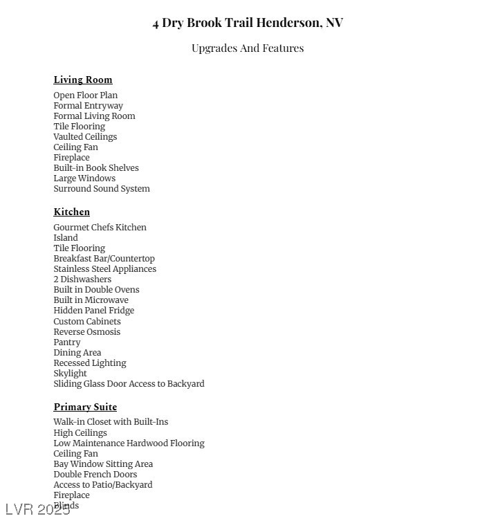 4 Dry Brook Trail