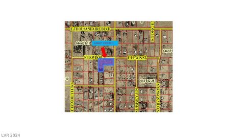 Vacant Land For Sale - 1821 E Lewis Street<br/> Pahrump, NV 89048
